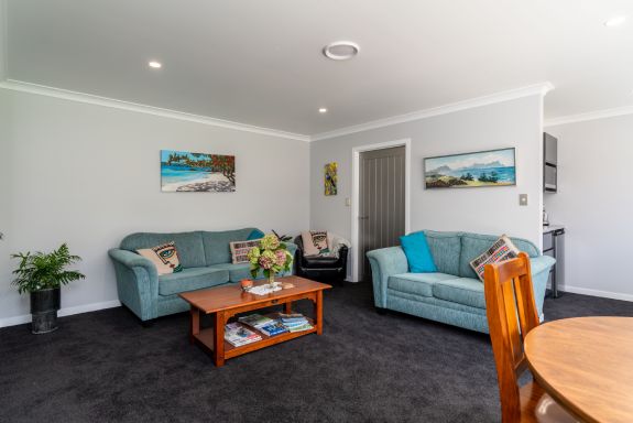 Lounge seating area